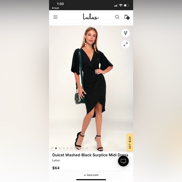 Lulu’s Mock Wrap Dress - Picture 5 of 5